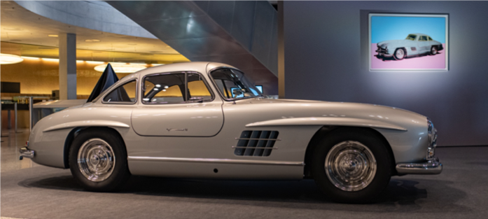 THE WARHOL GULLWING—THE MERCEDES-BENZ 300 SL DEPICTED IN WARHOL’S ICONIC CARS SERIES HEADS TO AUCTION