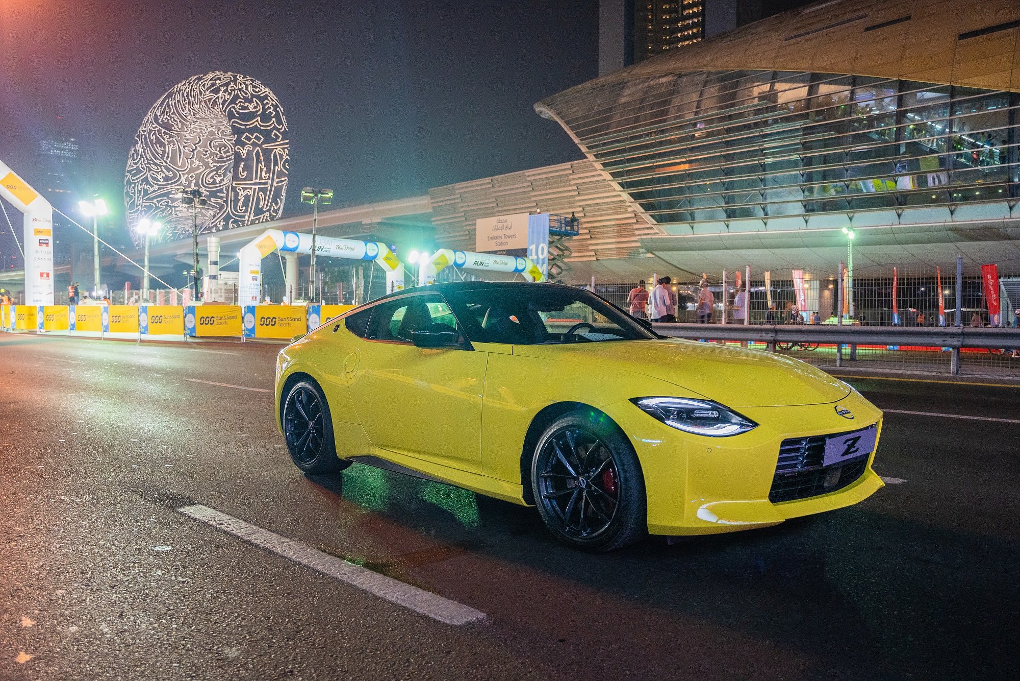 Arabian Automobiles Nissan, the official partner of 2022 Dubai Run, leads the world's largest fun run with the recently launched Nissan Z