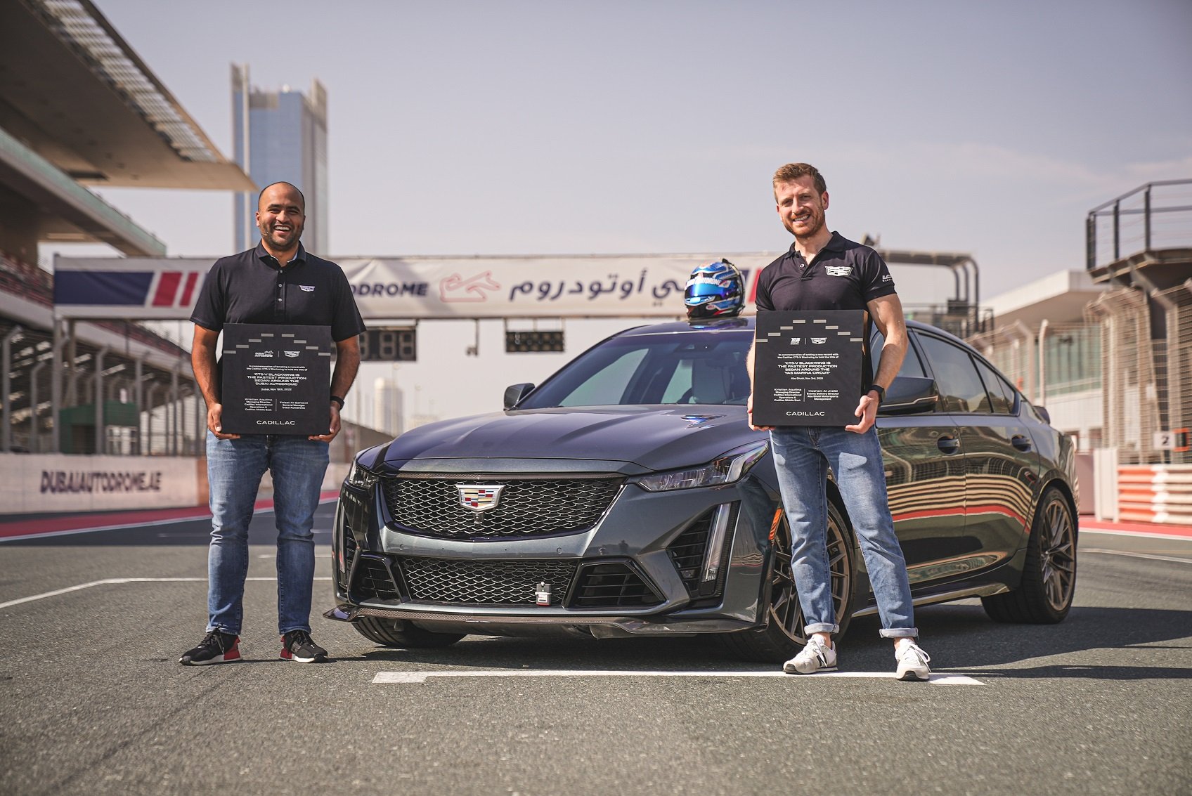 Cadillac CT5-V Blackwing breaks record for Fastest Production Sedan Car at the Dubai Autodrome GP Circuit
