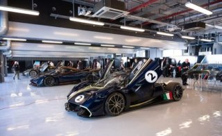 Pagani hosts final Arte in Pista experience of the season at Yas Marina Circuit