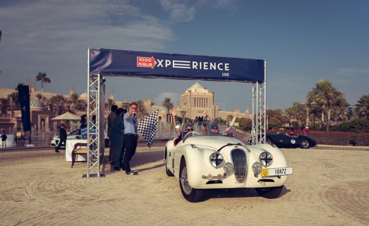 A 1950 Jaguar XK120 from the Jaguar Classic Collection that recently competed at the 1000 Miglia Experience UAE is now available for purchase as a ‘Works Legend’