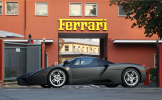 THE FACTORY MATTE BLACK ENZO TO BE OFFERED THROUGH SOTHEBY’S SEALED WITHOUT RESERVE