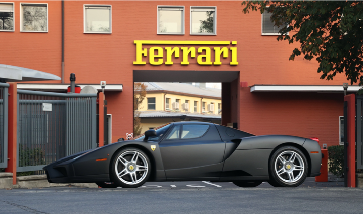 THE FACTORY MATTE BLACK ENZO TO BE OFFERED THROUGH SOTHEBY’S SEALED WITHOUT RESERVE