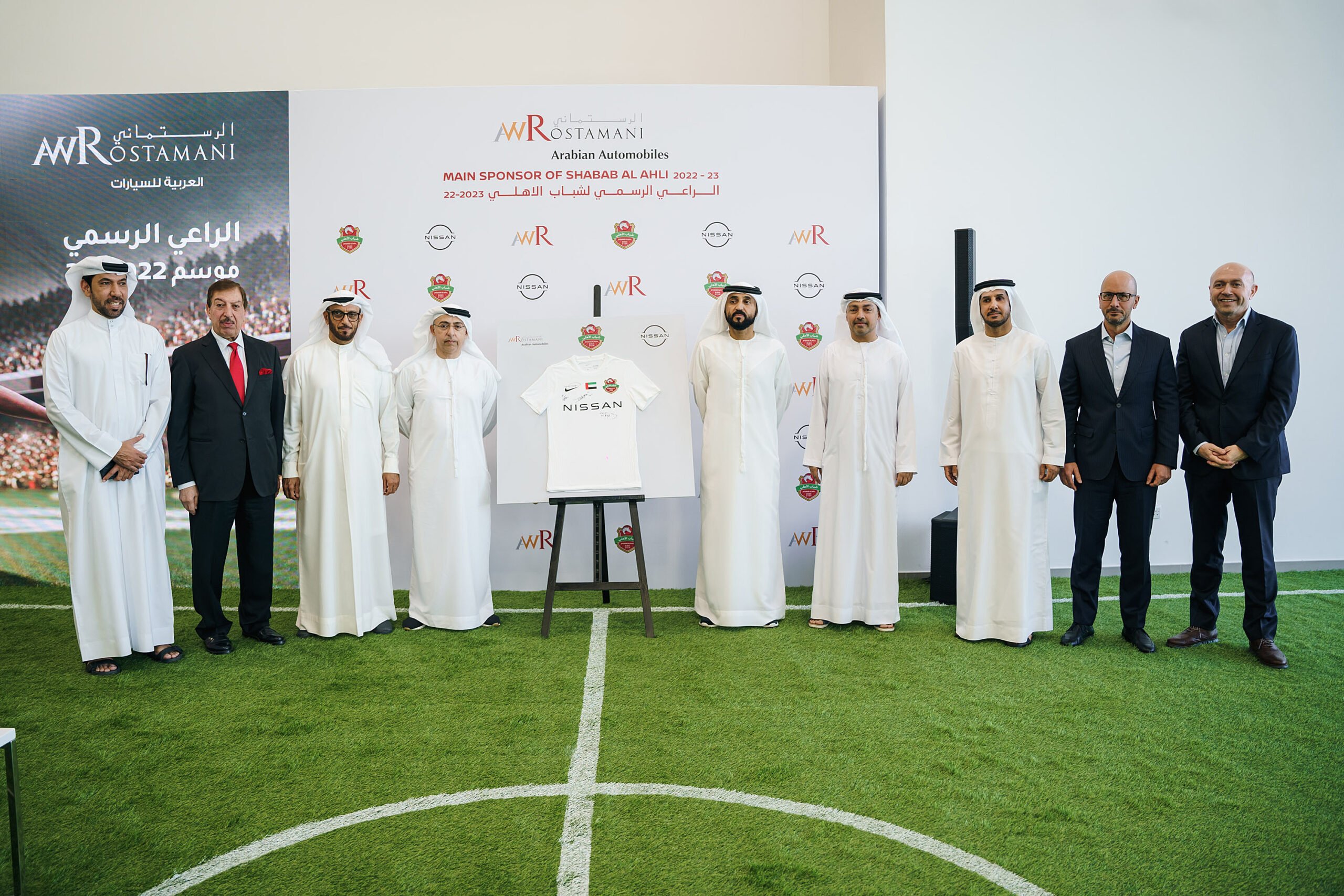 Third consecutive year united: Nissan of Arabian Automobiles celebrates its association with Shabab Al Ahli FC
