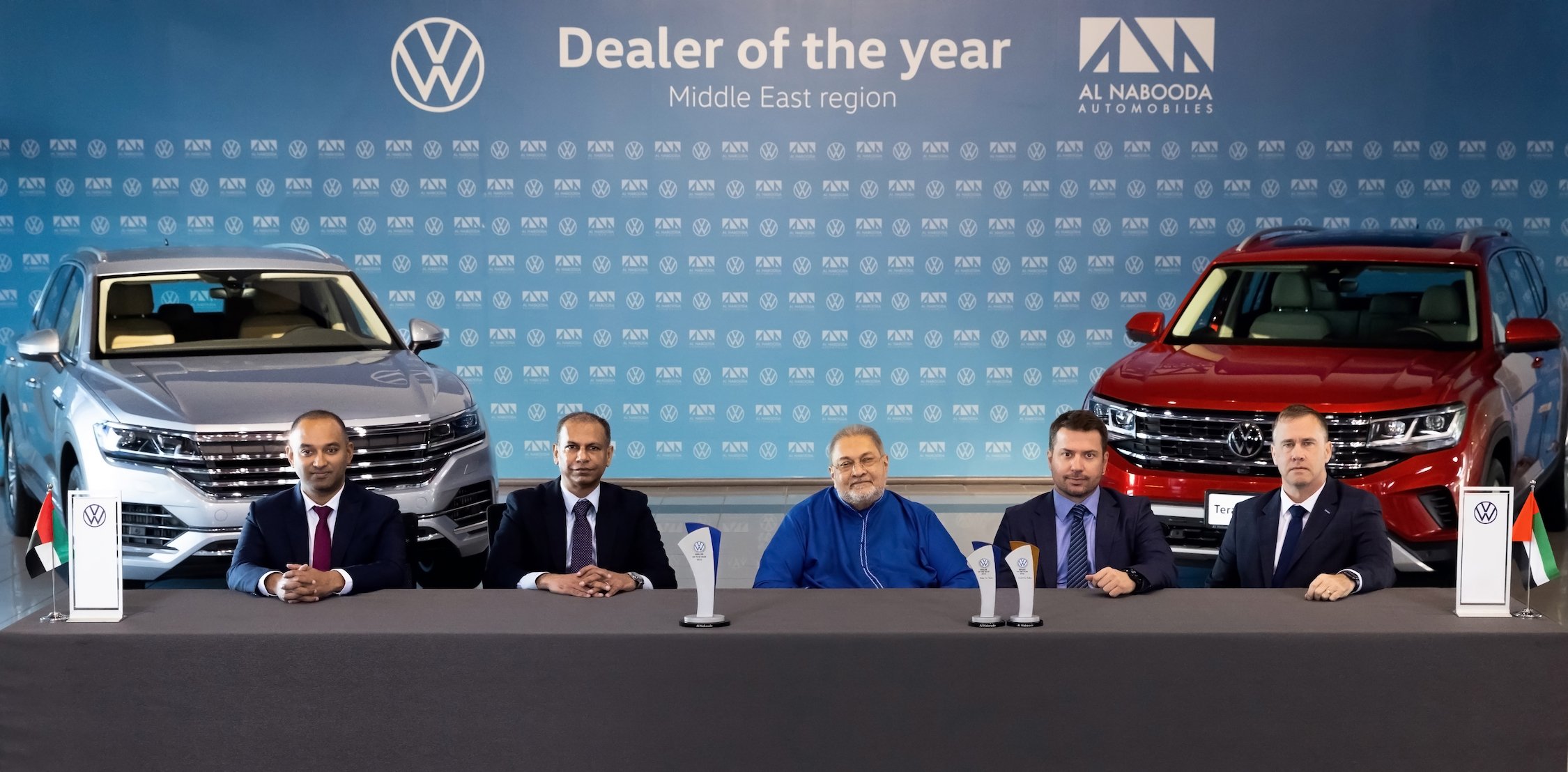 Al Nabooda Automobiles awarded Volkswagen Dealer of the Year in the Middle East
