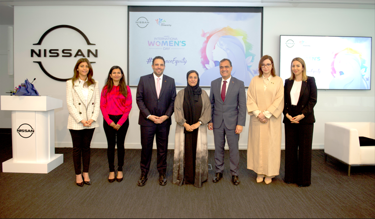 H.E. Sheikha Lubna Al Qasimi delivers inspirational talk to Nissan employees on International Women’s Day