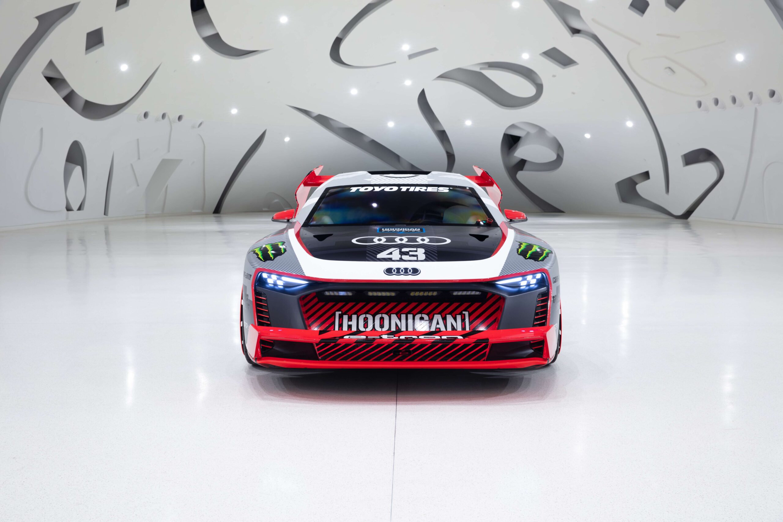 Museum of the Future hosts Audi’s iconic S1 e-tron quattro Hoonitron – a race car like no other