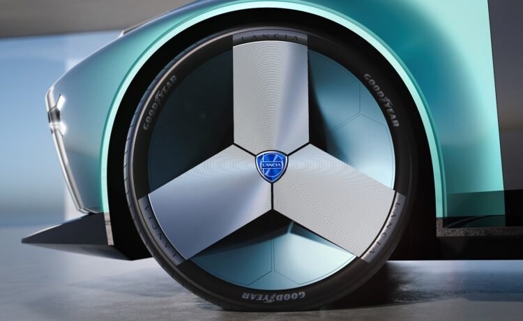 GOODYEAR DESIGNS TIRE FOR LANCIA CONCEPT VEHICLE