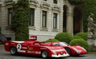 Alfa Romeo 33, a star once more, this time at the iconic “Concorso d’Eleganza Villa d’Este”