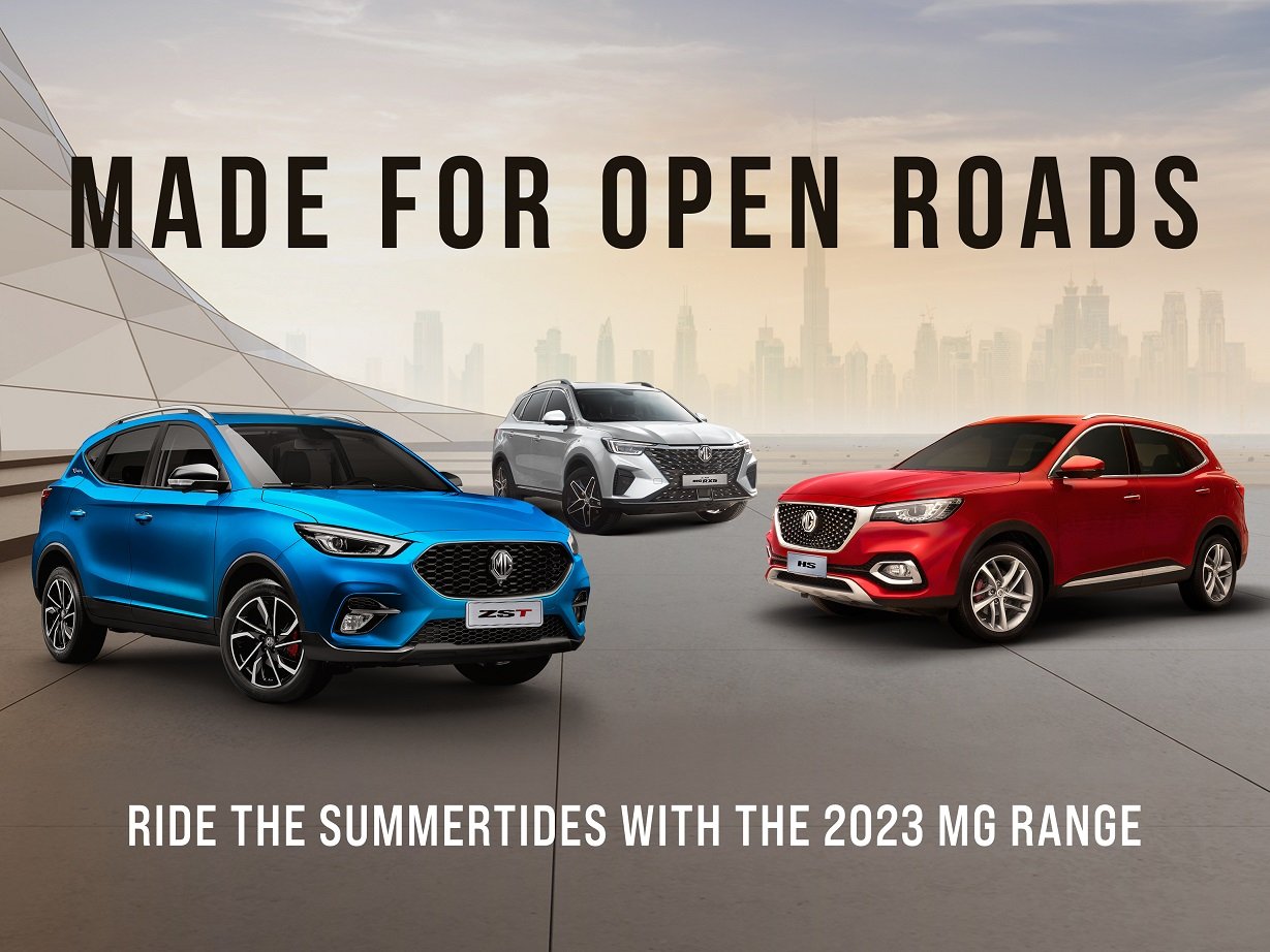 Inter Emirates Motors – MG UAE’s ‘Made for Open Roads’ Summer Campaign Offers Exciting Upgrades for UAE Customers