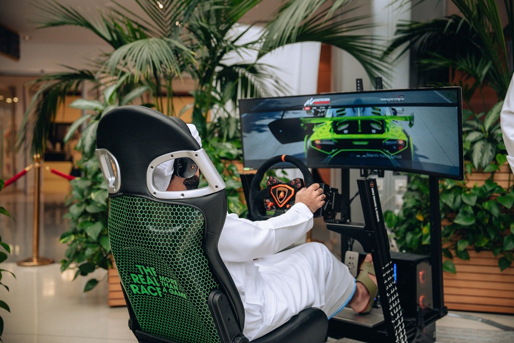 Lamborghini Abu Dhabi & Dubai Breaks New Ground as the First Dealer to Join The Real Race eSports Programme