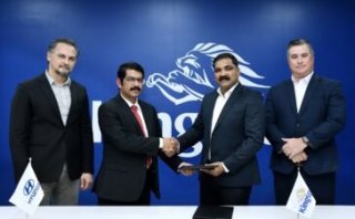 Juma Al Majid Est. Delivers 5 Kona EVs to Kingspan Insulation as Part of a Shared Commitment to Sustainability