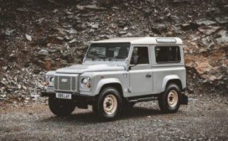 LAND ROVER CLASSIC REVEALED: CLASSIC DEFENDER WORKS V8 ISLAY EDITION
