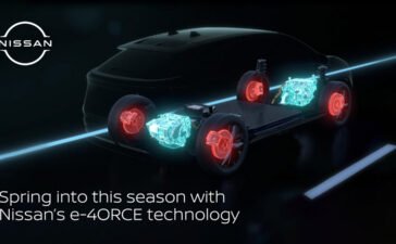 Nissan announces a record, lightning-fast response time of 0.0001 seconds for its e-4ORCE technology