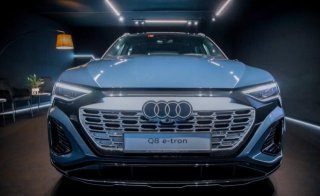 The electrifying Audi Q8 e-tron makes its grand debut at Al Nabooda Automobiles