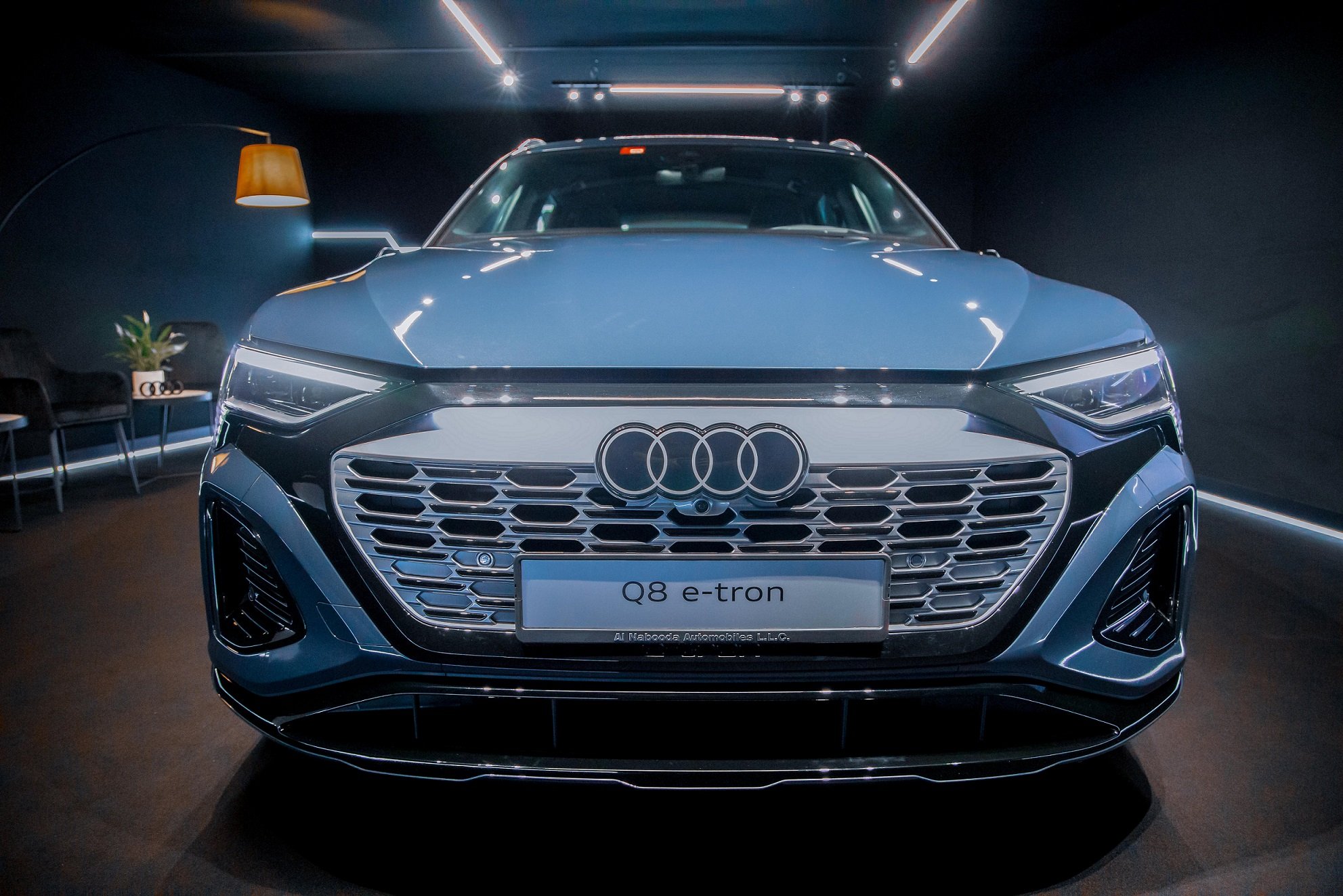 The electrifying Audi Q8 e-tron makes its grand debut at Al Nabooda Automobiles