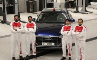 'Pit Stop Service' by Audi, Al Nabooda Automobiles