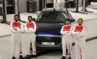'Pit Stop Service' by Audi, Al Nabooda Automobiles