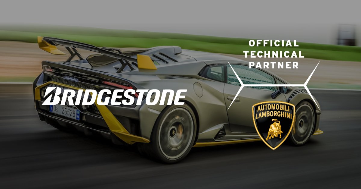 Bridgestone EMIA ‘Official Technical Partner’ of Lamborghini