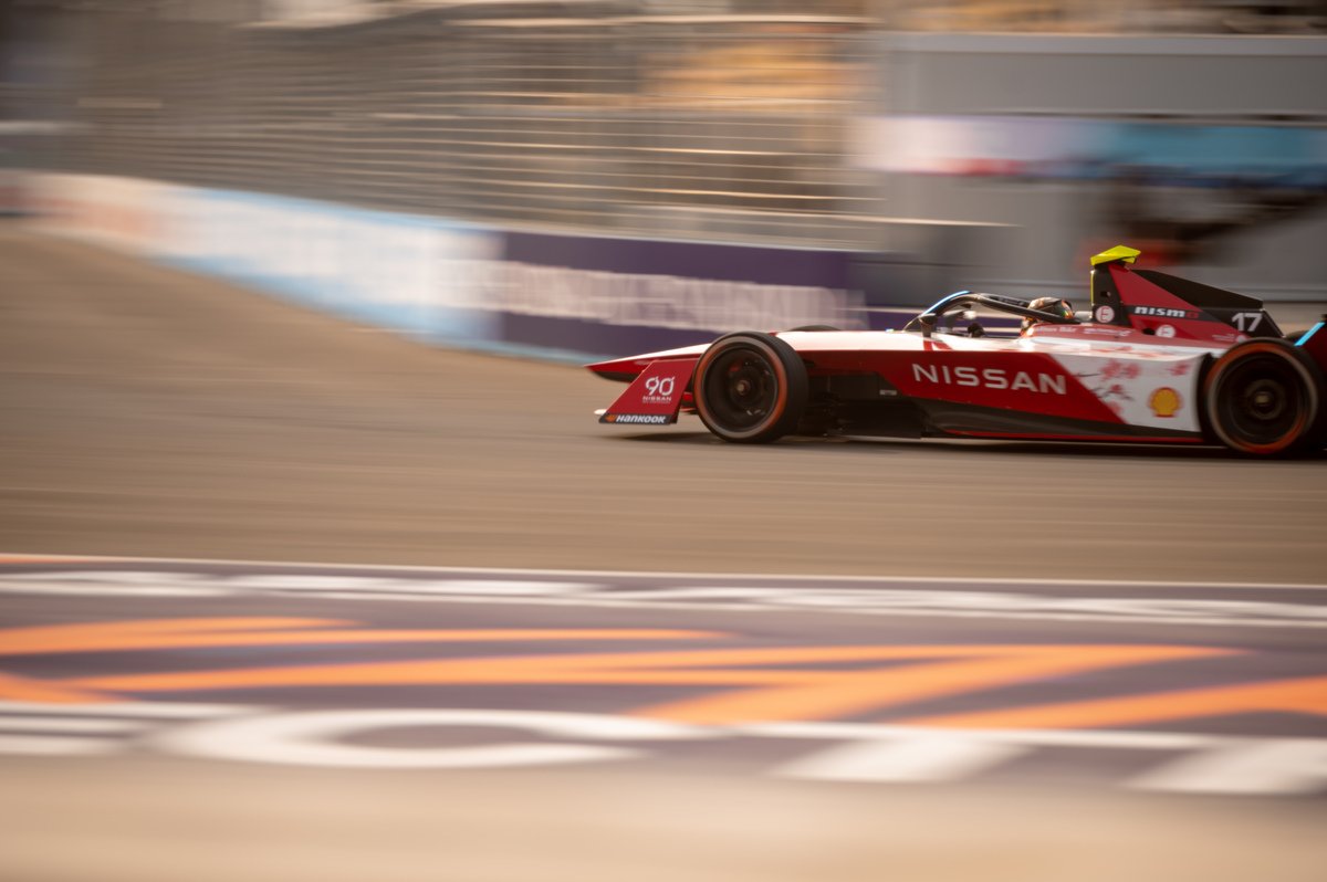 Nissan Formula E Team takes double top-five finish in Jakarta