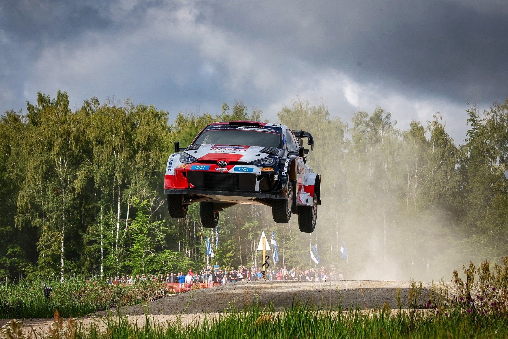 Jeddah, Saudi Arabia– 31 July 2023: The TOYOTA GAZOO Racing (TGR) World Rally Team (WRT) recently secured yet another impressive victory this season for its GR YARIS Rally1 Hybrid Electric vehicle in the 2023 FIA World Rally Championship (WRC) at Rally Estonia. Kalle Rovanperä once again dominated the roads in the No. 69 Toyota GR YARIS Rally1 Hybrid Electric vehicle, taking home top podium position for the TOYOTA GAZOO Racing World Rally Team (TGR-WRT) for the third year in a row. Rovanperä’s peerless performance has extended his lead in the FIA World Rally Championship, while Toyota has increased its manufacturers’ championship lead to 57 points. Guided by co-driver Jonne Halttunen, Rovanperä once again maneuvered his No. 69 GR YARIS Rally1 Hybrid Electric vehicle across some of the fastest roads in the WRC. He held a narrow lead despite having to run first on the loose gravel stages and was unbeatable thereafter as he pulled clear of the competition. He recorded a remarkable run of 13 consecutive stage wins in the last two days of the rally including the rally-ending Power Stage, becoming the first driver to have such a streak of fastest times on a WRC round in 15 years. Quickest in the final leg of the race by two seconds, he secured his second win of the season by 52.7s overall and claimed the maximum 30 points to increase his standings lead to 55 points. The victory is his 10th in the WRC in the two years since he became its youngest-ever winner at Rally Estonia 2021. Akio Toyoda, TGR-WRT Chairman, commented: “Kalle, Jonne, congratulations on your victory, and three consecutive wins at Rally Estonia! Two years ago, it was Estonia where Kalle, 20 years old at the time, became the youngest WRC winner. Until then, the youngest winner record was held by Jari-Matti, at 22 years old. And now, 22-year-old Kalle has already won 10 WRC events. I would also like to congratulate him for becoming the youngest double-digit winner. The next WRC round is held in our hometown, Jyväskylä, Finland. I will head to Finland fully prepared for the team to carry the good momentum from Kenya and Estonia into the next round. We need to win. We will win!” Over the years, Toyota has been participating in many different forms of motorsports, including Formula One, the World Endurance Championship (WEC), and the Nürburgring 24 ‎Hours endurance race. Toyota’s participation in these events was overseen by separate entities within the company until April 2015, when Toyota established TGR, ‎to consolidate all of its motorsports activities under one in-house brand. Representing ‎Toyota’s belief that ‘the roads build the people, and the people build the cars,’ TGR highlights the role of motorsports as a fundamental pillar of Toyota’s commitment to ‎making ‘ever-better’ cars. Harnessing years of experience gained under the extreme conditions of various motorsports events, TGR aims to forge new technologies and solutions that bring the freedom, adventure, and joy of driving to everyone. Abdul Latif Jameel Motors and the Saudi Automobile and Motorcycle Federation (SAMF) have jointly introduced the Gazoo Racing (GR) Saudi Driving School, reflecting Toyota's belief in the symbiotic relationship between roads, people, and cars. This initiative aims to identify exceptional Saudi talent for the GR Saudi Team and nurture their skills in four exciting disciplines: Time Attack, Hill Climb, Drift, and Autocross. Registration for the driving school is still open, and the facility is set to welcome young Saudi men and women aged 18 to 26 who share a passion for motorsports in August. The next leg of the 2023 FIA WRC is Rally Finland, which will take place from August 3-6, is the fastest rally on the calendar and a home rally for the TGR-WRT, which has its headquarters close to the service park in Jyväskylä. Race Notes: No. 69 Toyota GR YARIS Rally1 Hybrid Electric vehicle (Kalle Rovanperä & Jonne Halttunen) Position: 1st Total time: 2:36:03.1