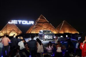 JETOUR merges history with advanced technologies, showcases premium range of SUVs at Great Pyramid of Giza