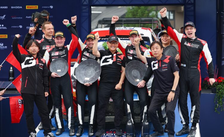TOYOTA GAZOO Racing Seals Victory with First Place Finish at Rally Finland