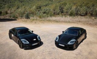 Test driving the new Panamera: world premiere at the Icons of Porsche festival in Dubai