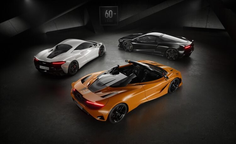 McLaren's Exclusive 60th Anniversary Options