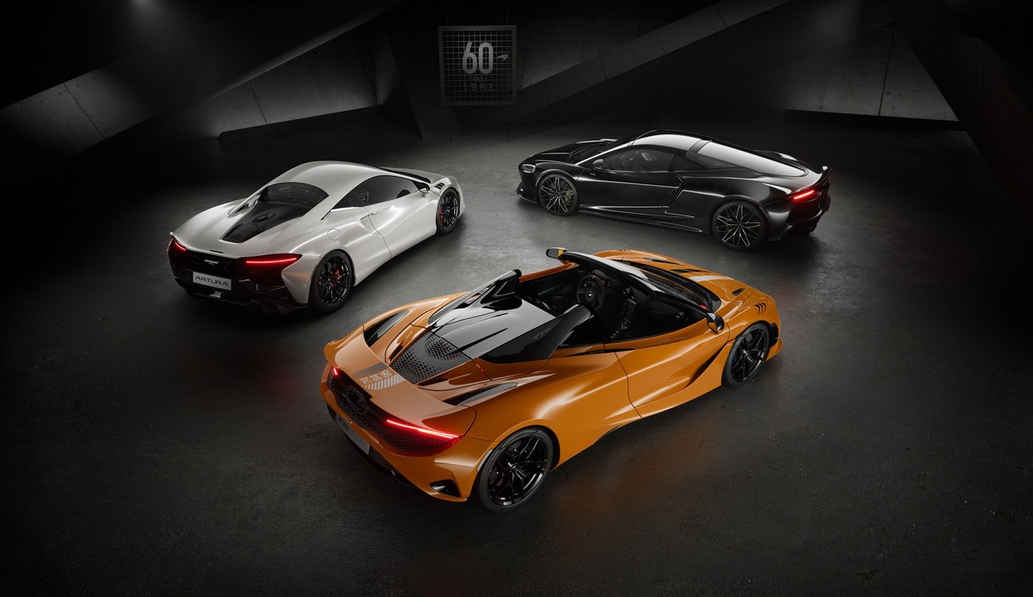 McLaren's Exclusive 60th Anniversary Options