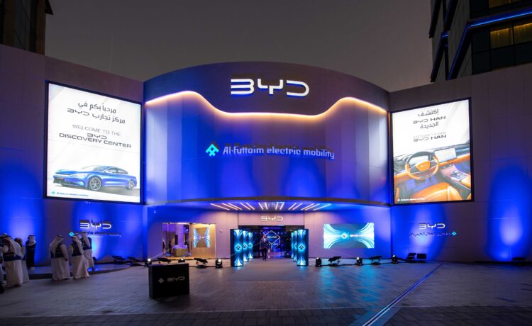 BYD and Al-Futtaim Electric Mobility Company Unveil State-of-the-Art Showroom & Discovery Center in Dubai Festival City