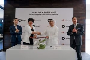 AW Rostamani Group Partnership with smart to Accelerate Intelligent Electric Mobility in UAE
