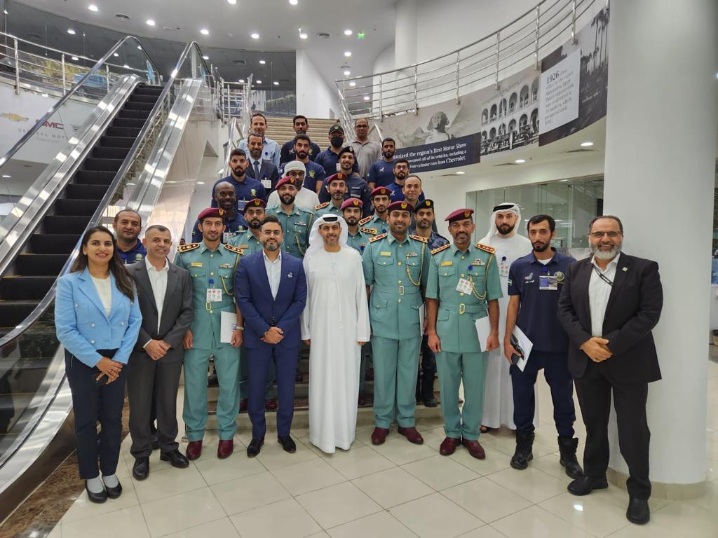 GM Middle East holds first-responder trainings with UAE Civil Defense to advance electric vehicle safety