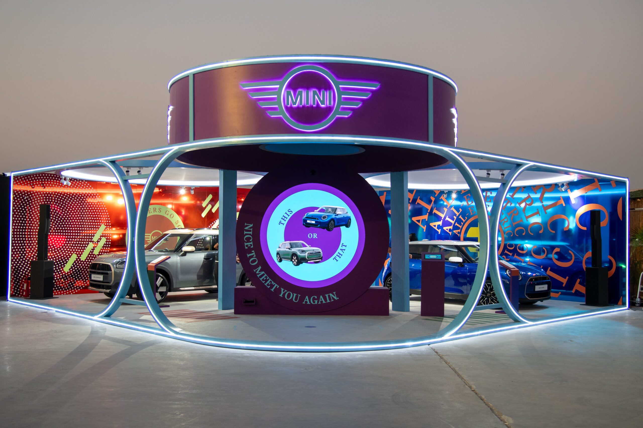 MINI showcases new MINI Cooper Electric for first time in Middle East at Sole DXB