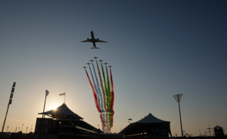 #ABUDHABIGP TITLE SPONSOR, ETIHAD AIRWAYS, CELEBRATES 20TH ANNIVERSARY WITH ICONIC FLY-PAST AT YAS MARINA CIRCUIT