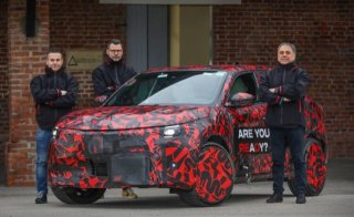 At Balocco proving ground the new Alfa Romeo Milano comes to life. Its debut on April 10