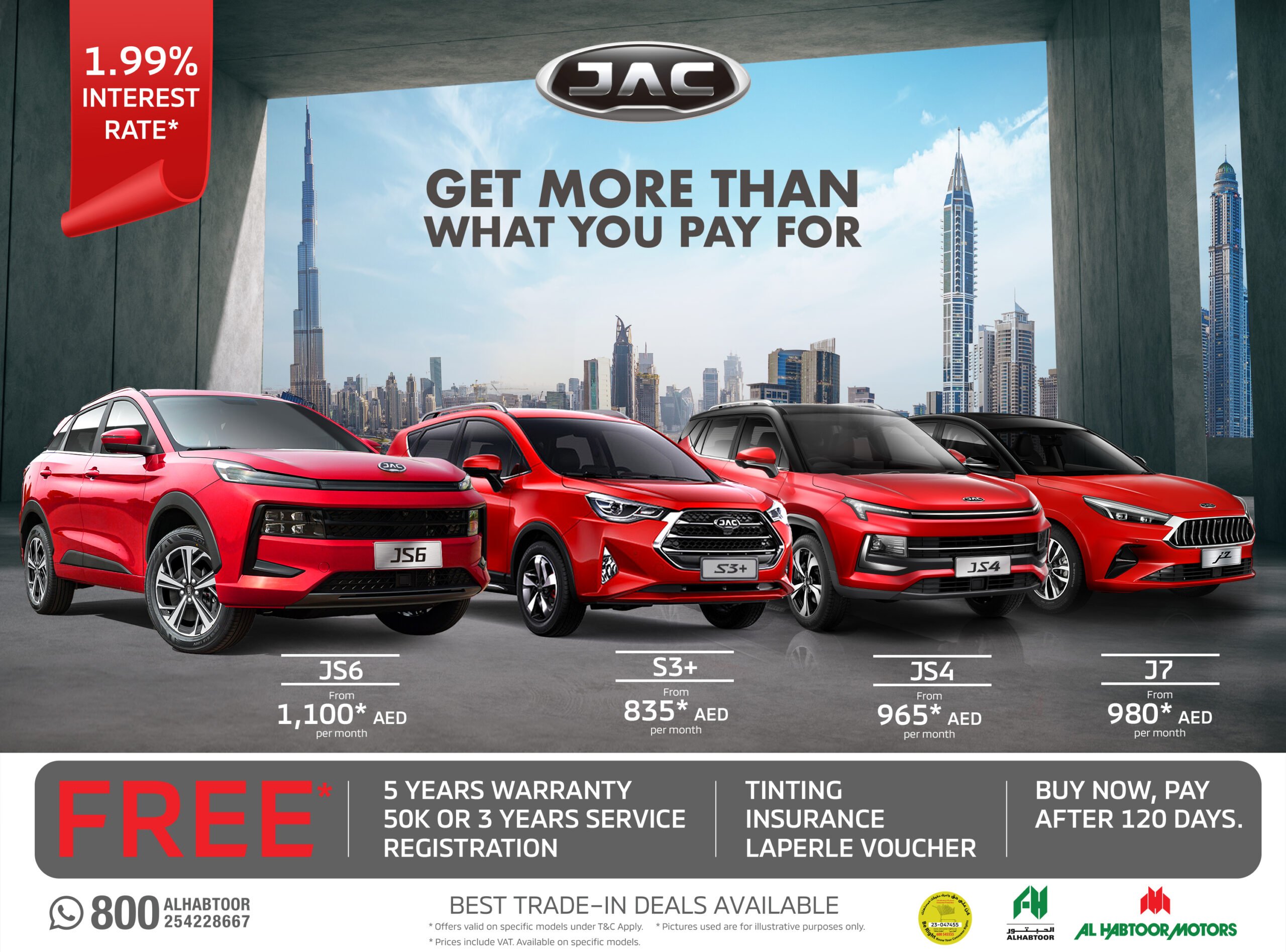 JAC Motors Dubai Shopping Festival Special: Exclusive Offers, Free Servicing and Flexible Payment Options