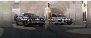 Audi Accelerates the Road to E-Mobility in the Middle East with the Launch of Audi EV Information portal