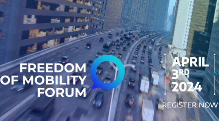 Freedom of Mobility Forum Announces 2024 Topic, Expert Panelists and University Participants for Second Annual Live Debate on April 3