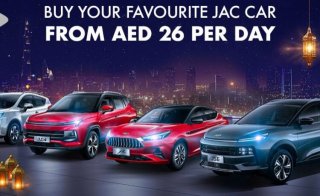 Pay only AED 26 per day this Ramadan for your favorite JAC vehicle with Al Habtoor Motors
