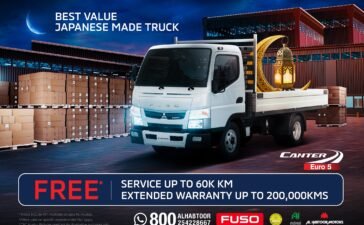 Al Habtoor Motors reveals incredible servicing and warranty offers for FUSO’s Canter Euro 5 this Ramadan