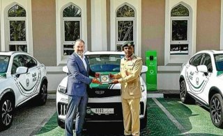 Dubai Police Expands its Fleet with Geely Tugella