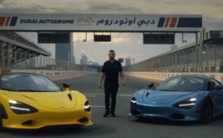 Dubai 24HR and GT4 Championship Winner Joe Osborne tests the limits of the benchmark-setting McLaren 750S at the Dubai Autodrome