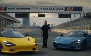 Dubai 24HR and GT4 Championship Winner Joe Osborne tests the limits of the benchmark-setting McLaren 750S at the Dubai Autodrome