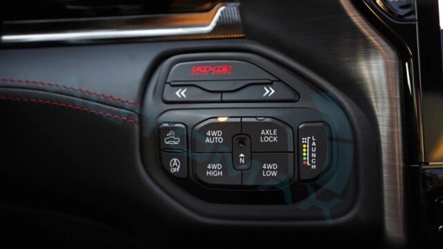 Launch Control Button Assembly How to use Launch Control in the RAM RHO? | AutoDrift.ae