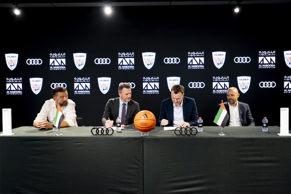 Dubai Basketball and Audi: New Deal Announced | AutoDrift.ae